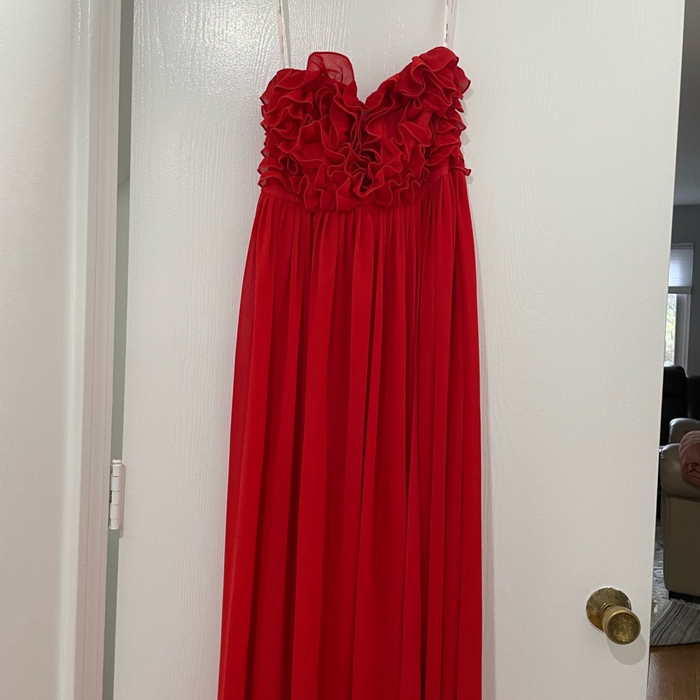 Lovers + Friends Vibrant Red Dress - Picture 1 of 9